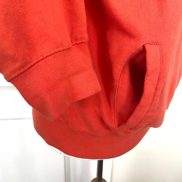 Clemson University Tigers Pullover Sweatshirt half zip w pockets size MED Cotton - Picture 8 of 10